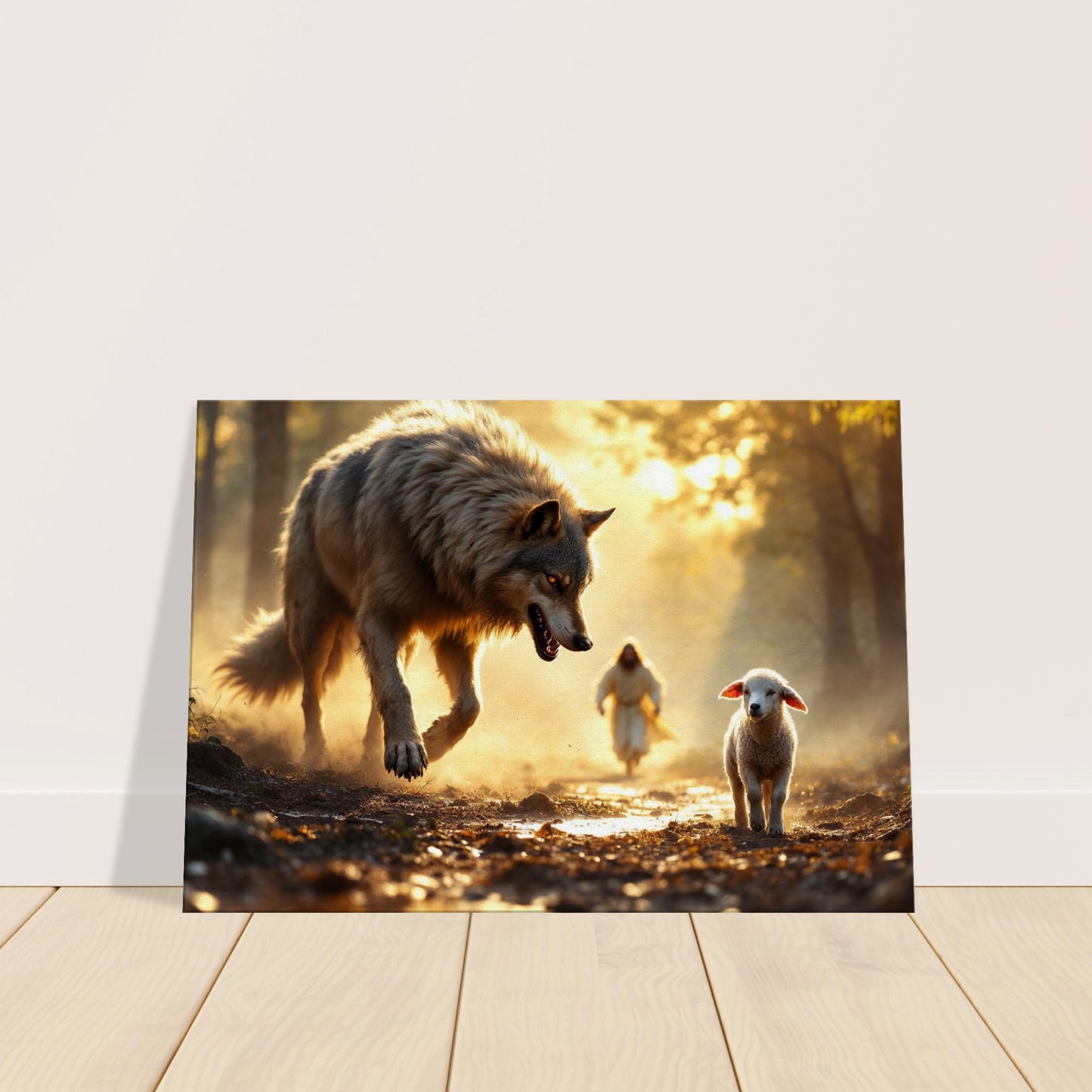 wolf and shepherd, protection