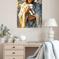 The Good Shepherd Protecting The Lamb, Canvas Wall Art