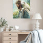 The Good Shepherd's Tender Care, Canvas Wall Art
